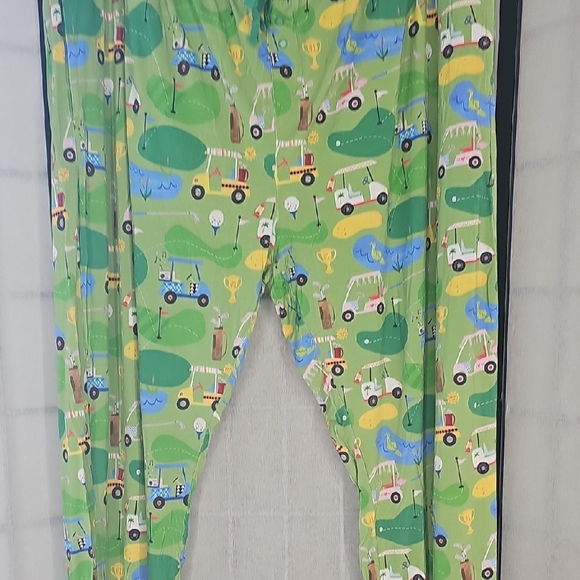 Little Sleepies Green Tractor Pajama Pants Size XXL - Picture 5 of 12